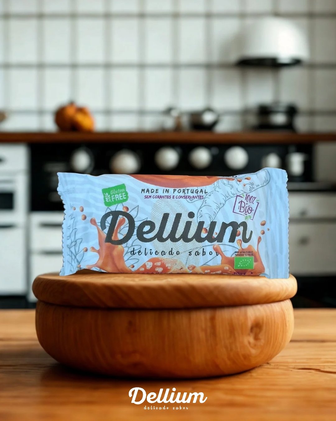 Barrita Biológica de Caramelo Salgado e Curcuma 30gr