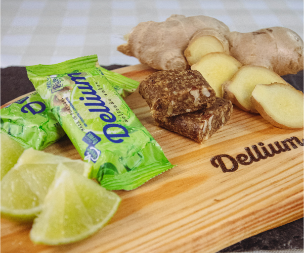 Barrita Biológica de Lima e Gengibre 30gr