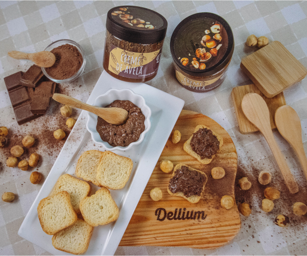 Creme de Avelã com chocolate negro