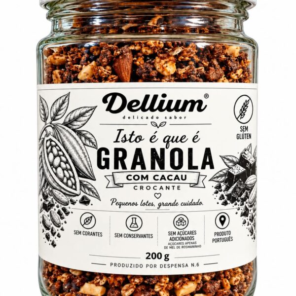 Granola Cacau Dellium